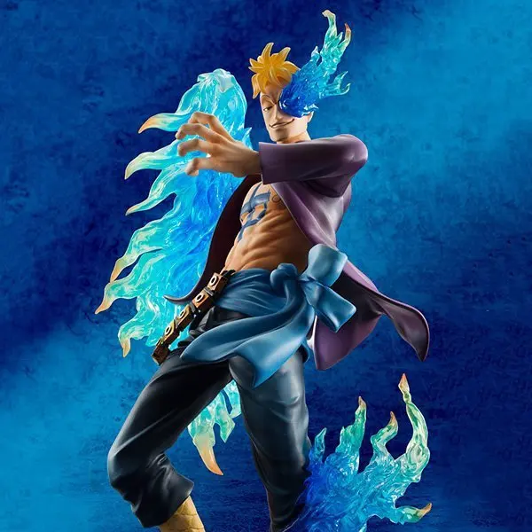 Новый горячий 28 см One piece Марко фигурка героя giocattoli Кукла Коллекция regalo Di Natale без