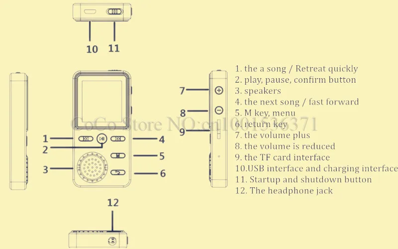 Лидер продаж металлический X6 8 Гб MP3 плеер без потерь HIFI MP3 Спорт Музыка многофункциональный FM часы рекордер громкий стерео плееры 32 Гб torage