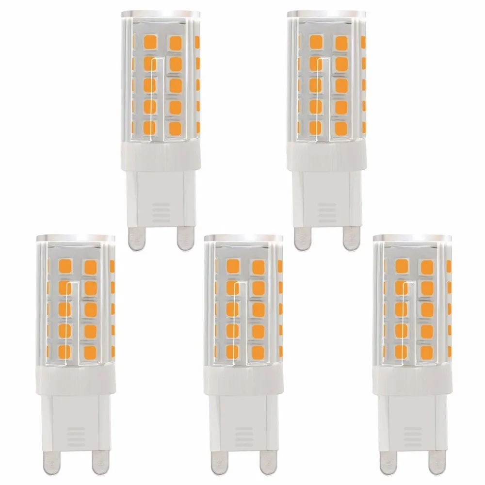 1 шт. G9 5 Вт led licht 51x2835 SMD LED Lampen в теплый/холодный белый 220 В 230 В 240 В G9 светодиодные лампочки заменить галогенные для Люстра