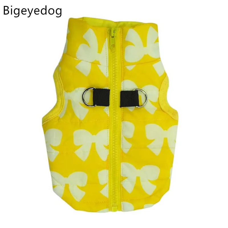 Одежда для собак Bigeyedog Winiter шлейка жилет одежда маленьких пальто щенков