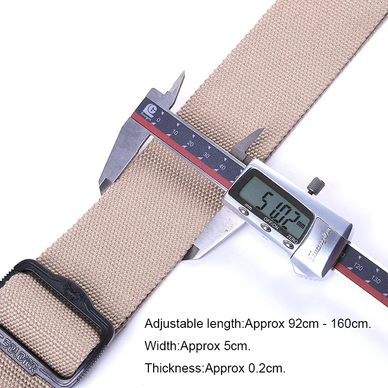 Soldier Acoustic Electric Bass Guitar Strap Black Leather Ends Belt Shoulder Personalized Metal LOGO Straps Guitar Accessories