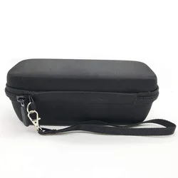 Portable Wireless Bluetooth Speaker Case with Mesh Dual Pocket Carrying Travel Bag (Black)