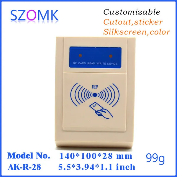 

szomk plastic enclosure electrical box (1 pcs) 140*100*28mm plastic housing electronic project box enclosures electronic abs