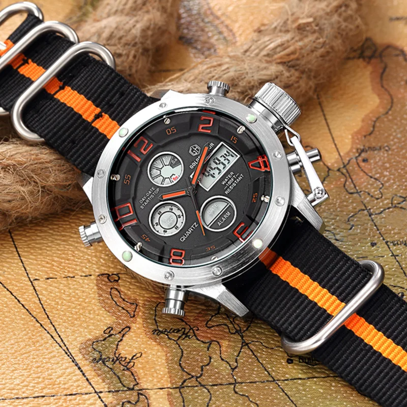Спортивные Наручные Часы Montre Homme мужской часы Relogio masculino Мужская Лидирующий бренд