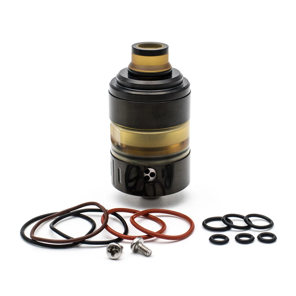 

Electronic Cigarette Atomizer Hussar Project X RTA 316SS Top Filling 2ml Adjustable AirFlow 22mm Ultem PEI Tank