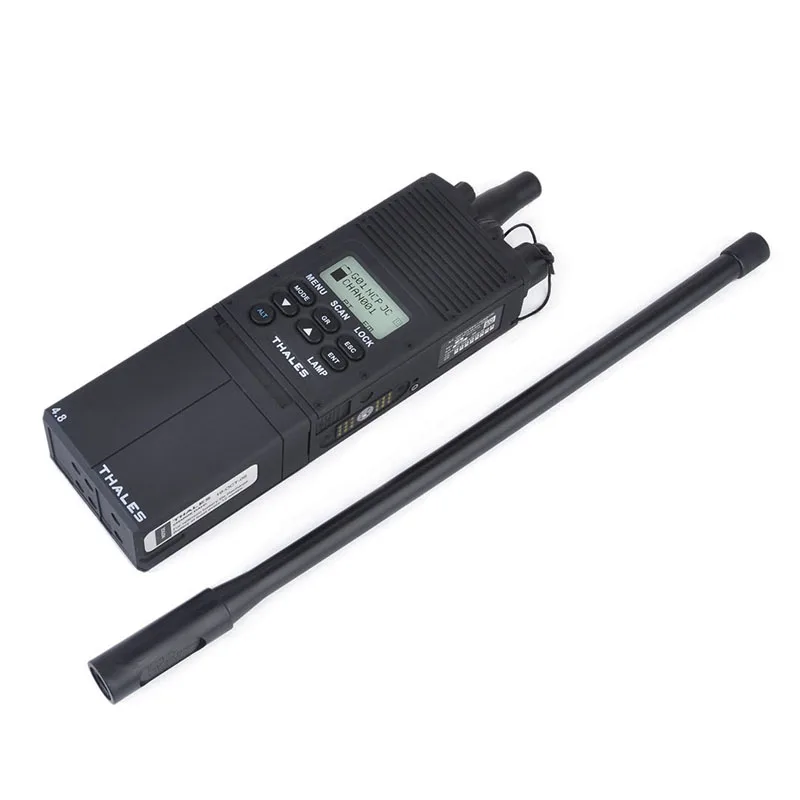 

SEIGNEER Tactical Airsoft PRC-148 Dummy Radio Case AN/PRC-148 Talkie Walkie Case 1:1 for Antenna Package No Function Dummy