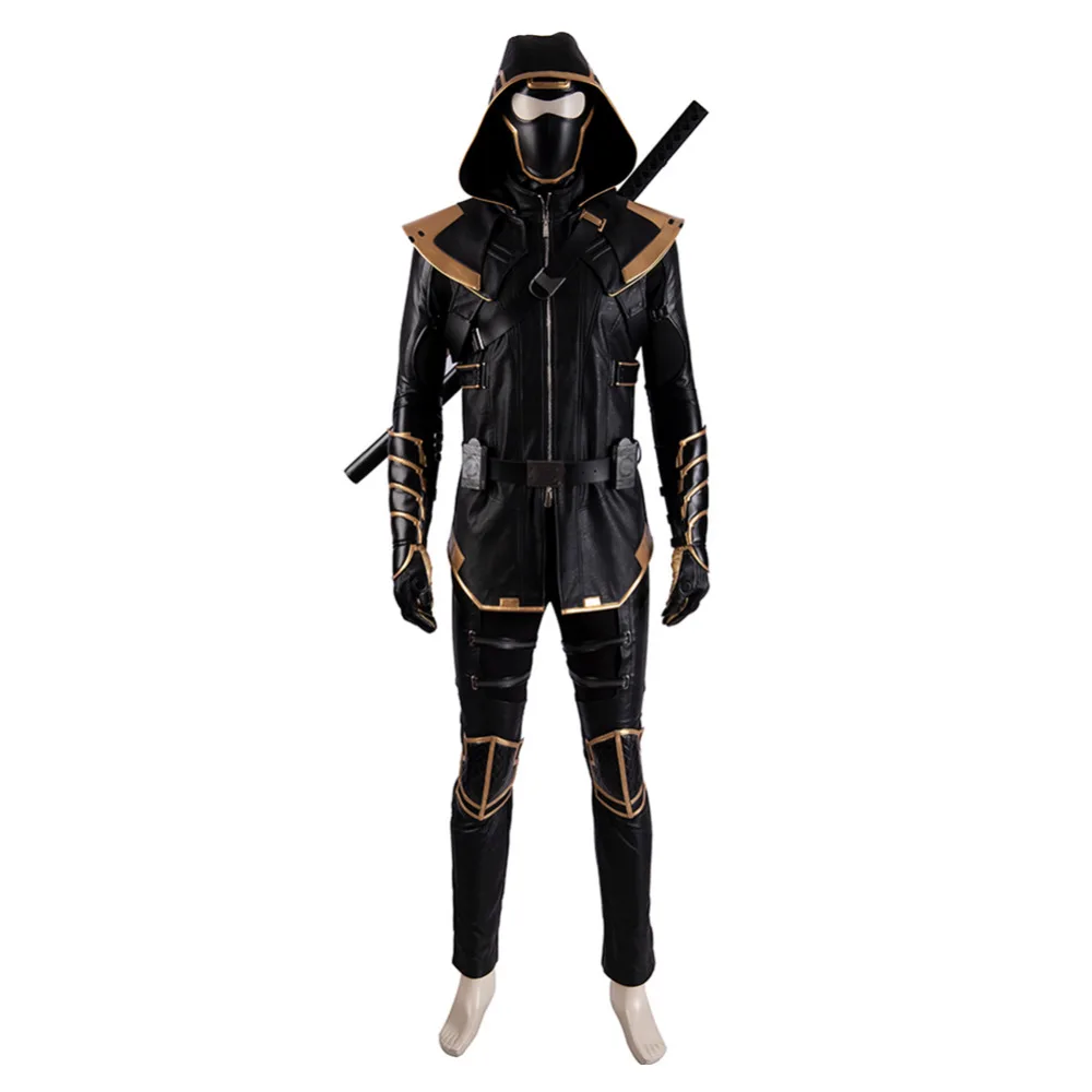 

Avengers 4: Endgame Hawkeye Clinton Francis Barton Cosplay Costume Men Ronin Outfit Uniform Full Set Halloween Cosplay Costume