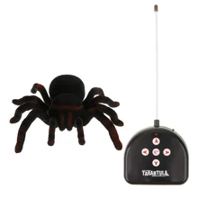 Пульт дистанционного управления реалистичный RC жуткий Тарантул паук шалость и игрушка с сюрпризом для детей подарок на Рождество Хэллоуин