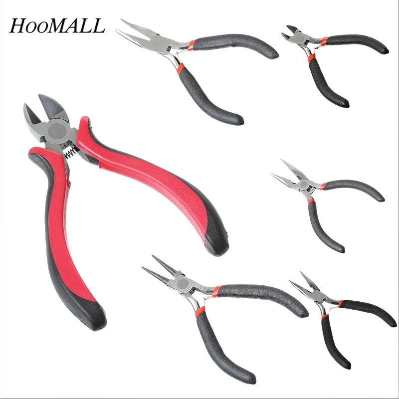 

Hoomall High Quality Pliers Multifunction Black Handle 3 Types Pliers Cutting Multi Tools Wire Stripper Hand Tools 11cm 12.5cm