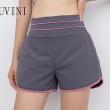 Спортивные шорты для женщин, спортивные шорты для йоги, женские спортивные шорты, женские шорты для тренировок, шорты для бега с колготками, 2 в 1