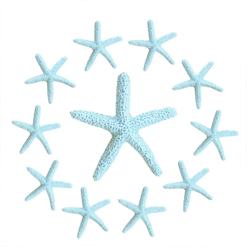 

FunPa 50pcs Starfish Craft Set Resin Pencil Finger Cute Mini Wedding Starfish Home Decor Starfish For Party Decor Free Shipping