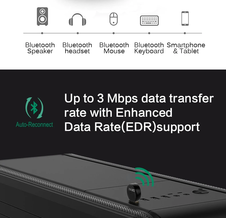 Suntrsi мини usb-адаптер V4.0 CSR Bluetooth передатчика супер качество звука Беспроводной Bluetooth приемник ключа V4.0 Бесплатная доставка