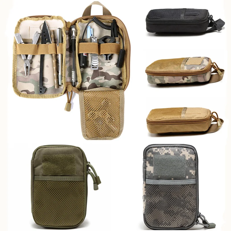 CQC Outdoor Tactical Waist Pouch Molle Military Army Accessories EDC