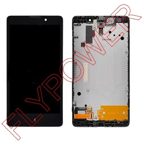 

LCD Display Digitizer + touch Screen + frame For Nokia XL Screen by free shipping