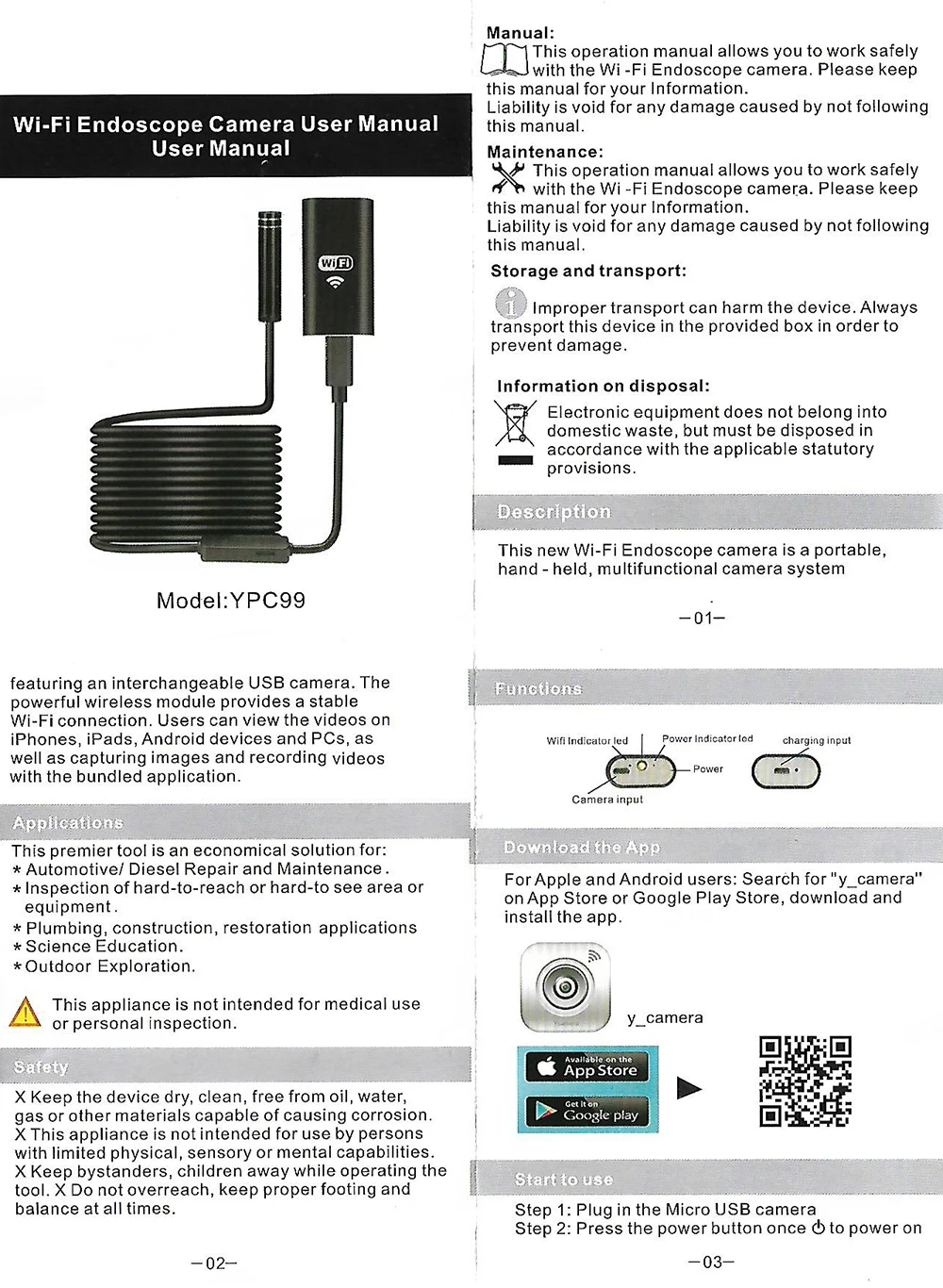 Эндоскоп WiFI передатчик коробка только для Wifi эндоскопа камера 8 мм Лен 720P USB камера Инспекционная камера змеиная трубка Android IOS