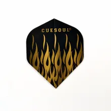 Cuesul 12 шт. 2D крутая стандартная дротика для полетов хорошая Дротика s полёт на открытом воздухе крыло хвост с красивым рисунком CSDF-C3304