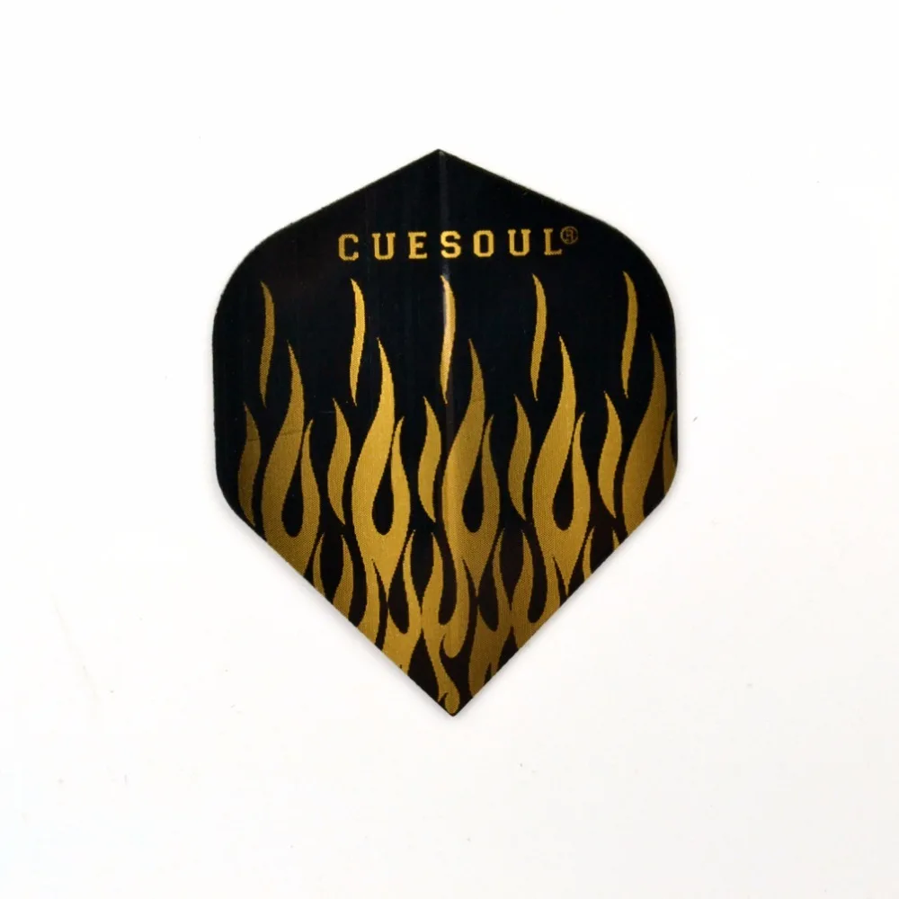 CUESOUL 12pcs 2D Cool Standard Dart Flights Nice Darts Flight Outdoor