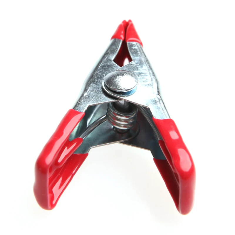 20 Morsetti A Molla In Metallo - Clip Con Punta In Gomma, 4 E 2 Pollici, Per Legno, Teloni E Fai Da Te