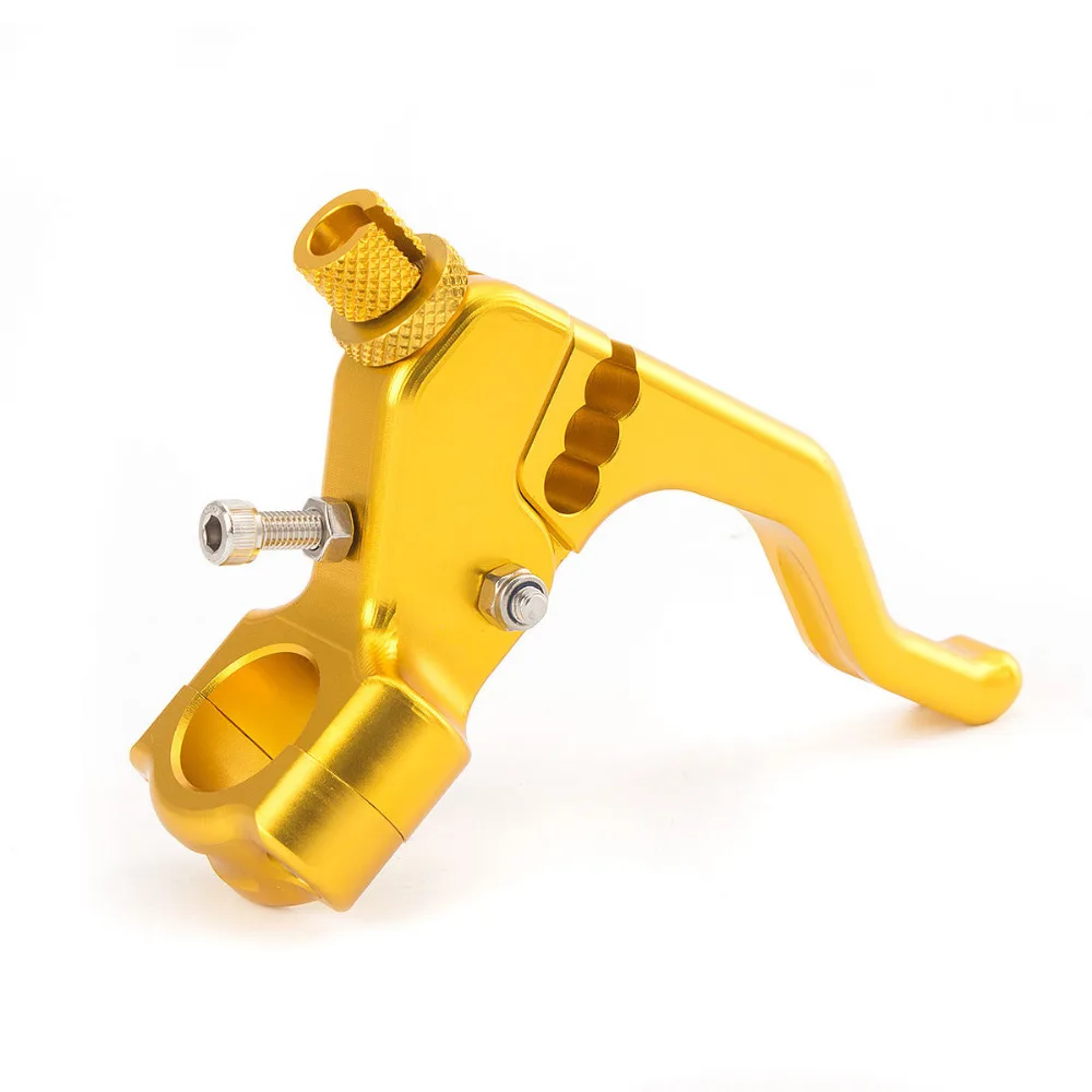 7/8" CNC Motorcycle Dirt Pit Bike Stunt Clutch Lever Cable Perch for Suzuki RM85 DR250R RMZ250 RMZ450 DRZ400SM RM250 RM125