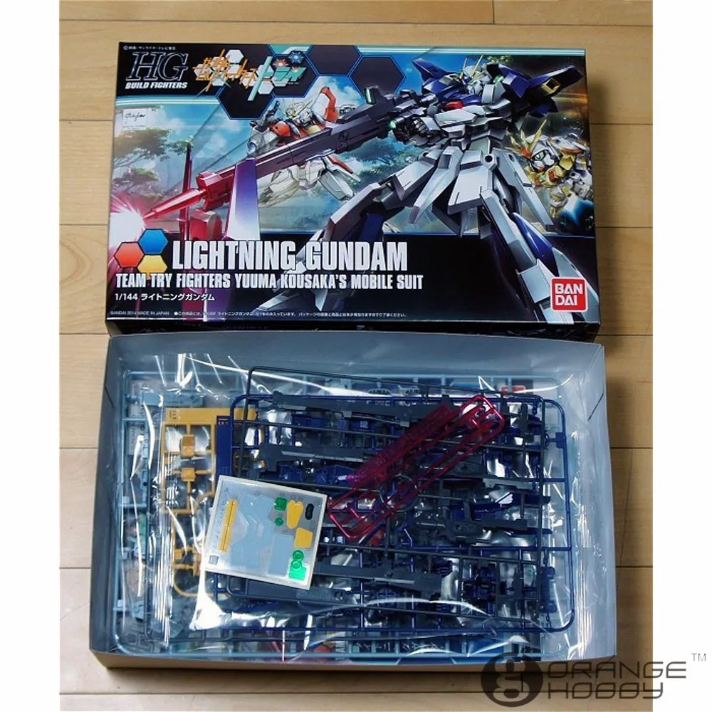 Bandai HG Build Fighters 020 Lightning Gundam 1/144 Scale Kit KLH for sale online 