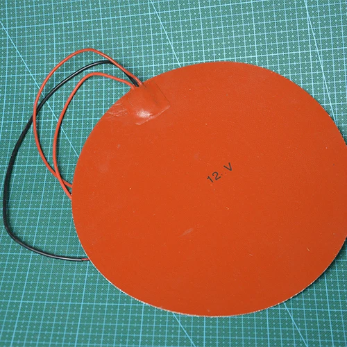 Rubber heating plate mat sheet plate circular silicone rubber heating