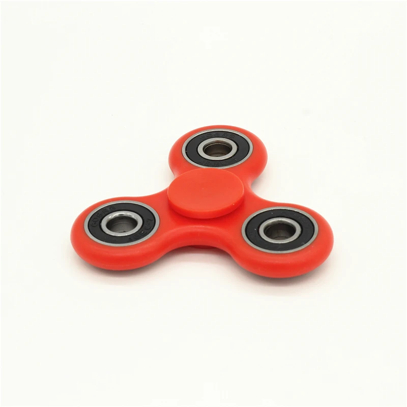 6 Цветов Высокое Качество Tri-Spinner Ерзает Анти-Стресс Сенсорная Непоседа Счетчик