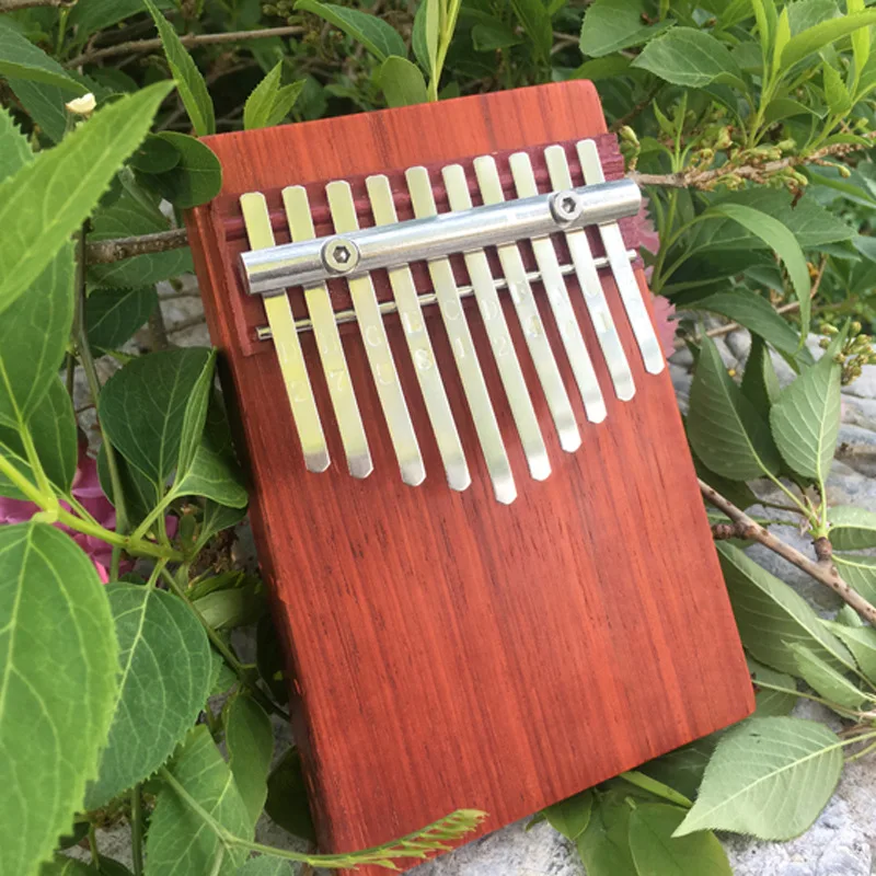 

Kalimba Mbira Sanza 10 Keys Thumb Piano Pocket Size Beginners