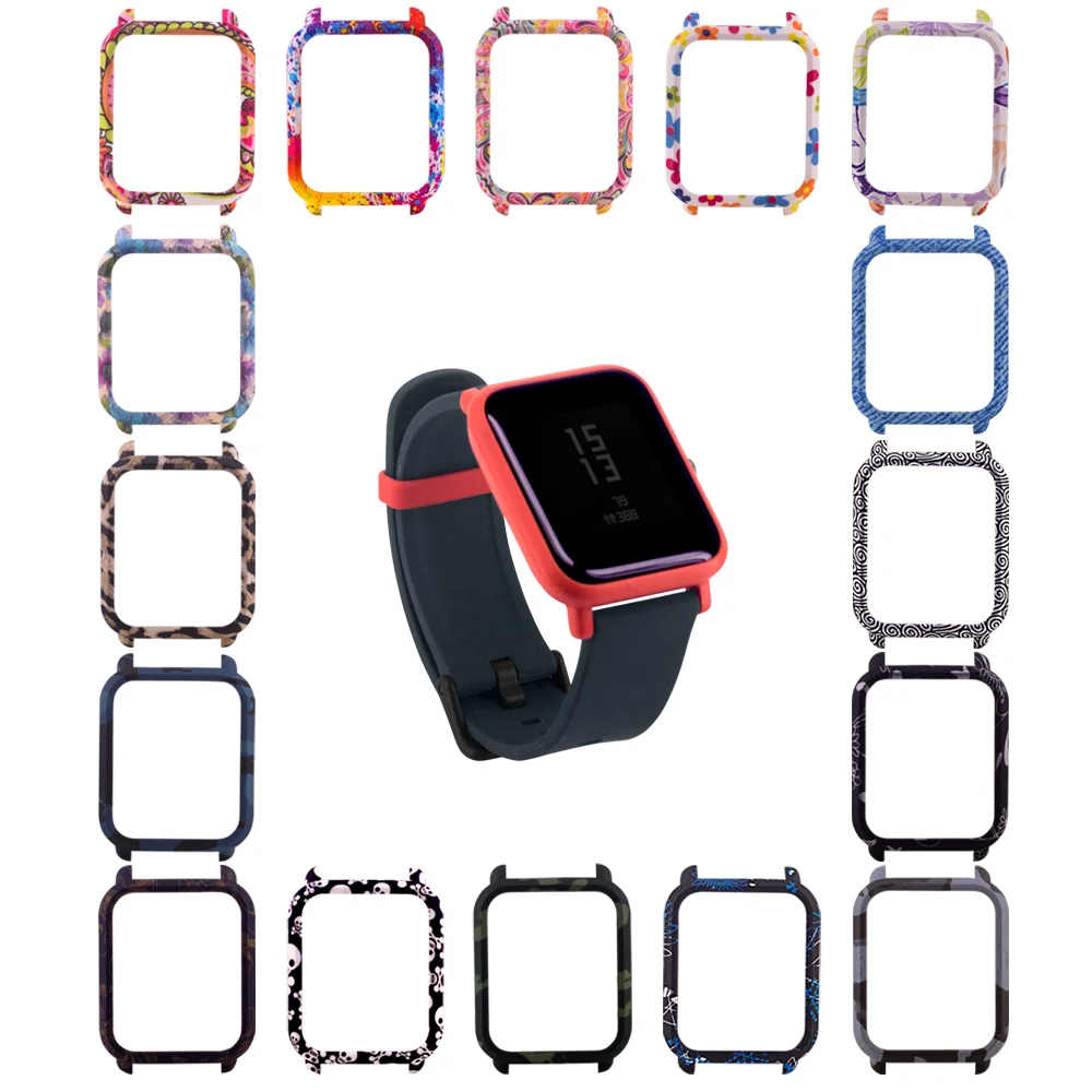 

ZUCZUG for Xiaomi Huami Amazfit Bip Bit youth Watch Case Replaced Cover Protective Shell for Amazfit Smart Watch Accessories