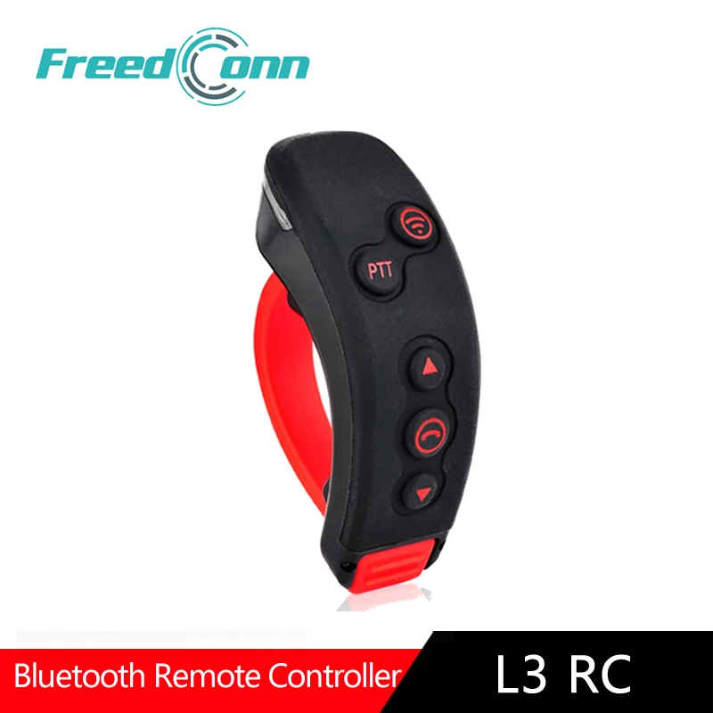 

FreedConn L3 BT Remote Controller Bluetooth Motorcycles Helmet Intercom Headset Handsfree PTT Handbar For COLO-RC/T-REX/L1/L2