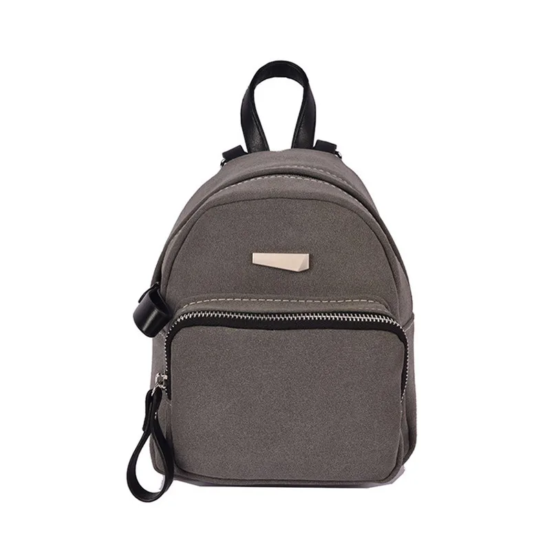 2017 women s backpack Casual Ladies Candy School Style Solid Student Mini Backpack student Girls mochilas