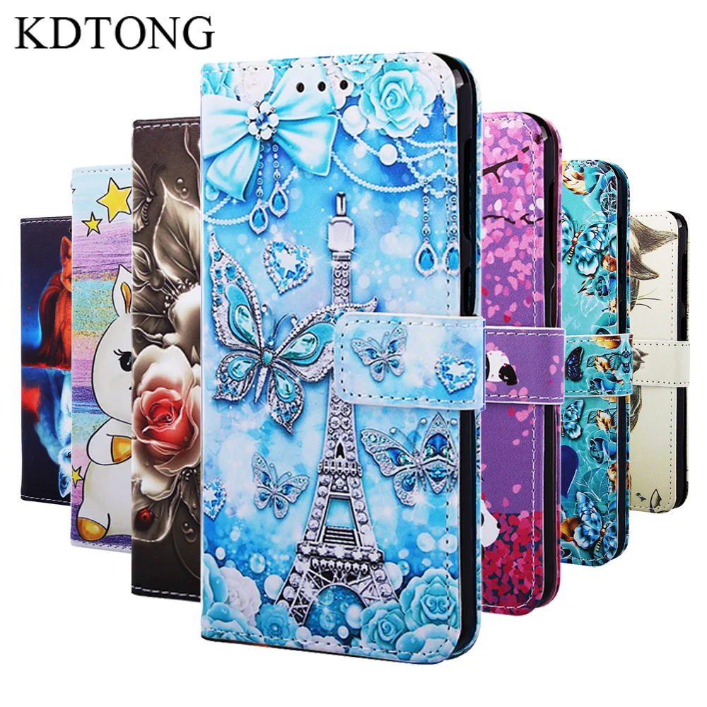 

KDTONG Case sFor Cover Samsung Galaxy A50 A70 Case Leather Flip Magnetic Wallet Cover For Galaxy A70 A50 Case Phone Bags Capa