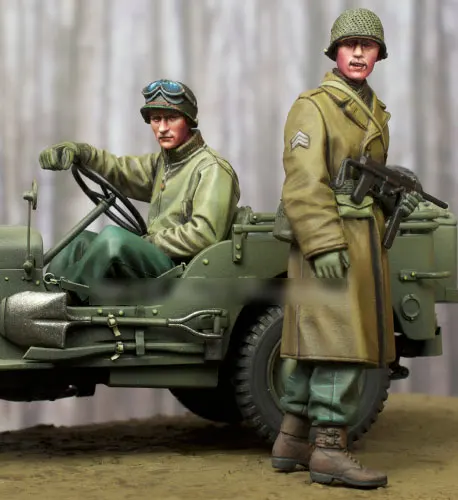 [Tuskmodel] 1 комплект модели из смолы 35 шкал фигурки WW2 A243 | Игрушки и хобби