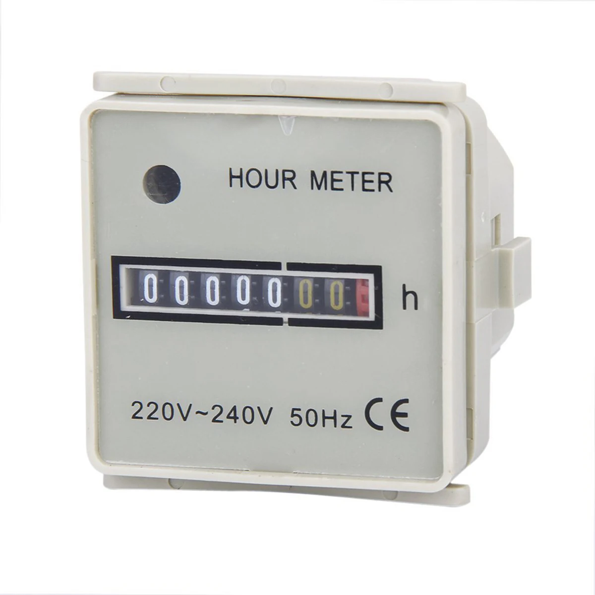 

AC 220-240V 7-digit Display Electromechanical Electronic Timer Hour Meter Counter