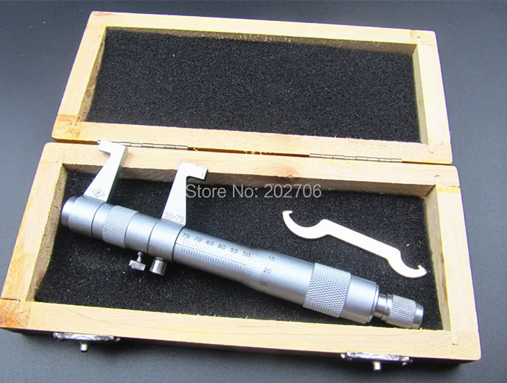 50-75 мм Внутренний микрометр внутренний кронциркуль внутренний измерительный инструмент