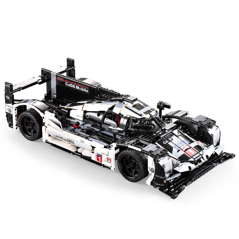 CADA Mobile Technic 1586 шт Супер спортивный автомобиль скорость чемпионов город MOC строительные блоки кирпичи DIY игрушки для детей Подарки