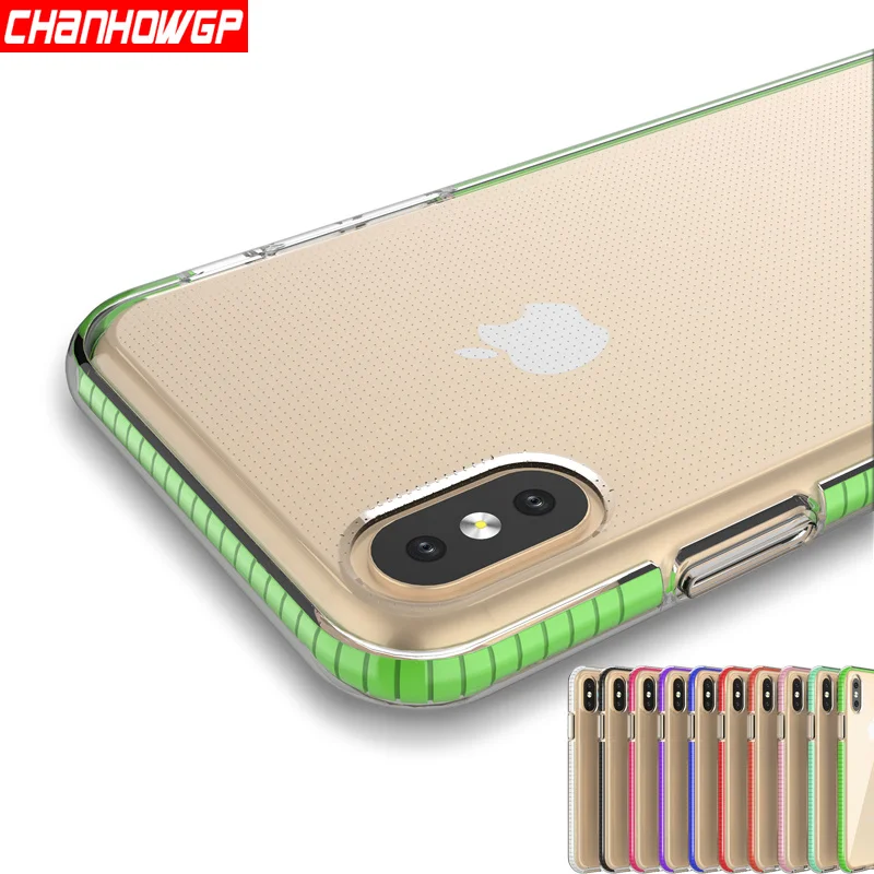 

Soft Case For iPhone X XS MAX XR Phone Protector Case For iPhone 7 8 6 6s Plus Full Body Protective Case Shockproof Bumper Cover