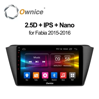 

Ownice C500+ 9" Android 8.1 For Skoda Fabia 2G RAM Car DVD player GPS map WIFI 4G LTE car radio Radio OBD2 DVR Camera TPMS TV