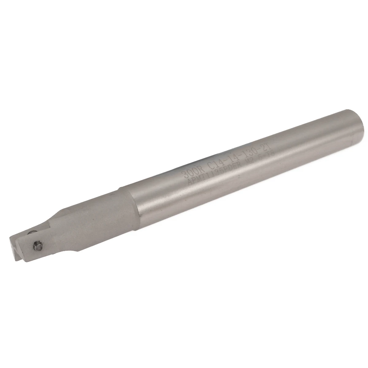 1pc BAP 300R C14-14-130 Indexable Milling Cutter Alloy Steel Bar + 10pcs APMT1135PDERDP Inserts Durable Blades + 1pc Wrench