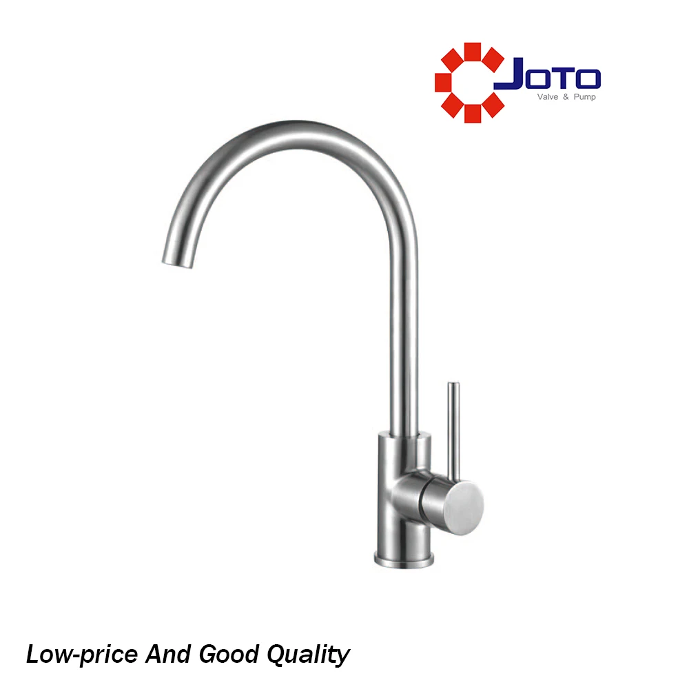 

HL-2605 Low-price And Good Quality 340 Stainless Steel Hot And Cold Water Mixing Valve Rotating Kitchen Faucet