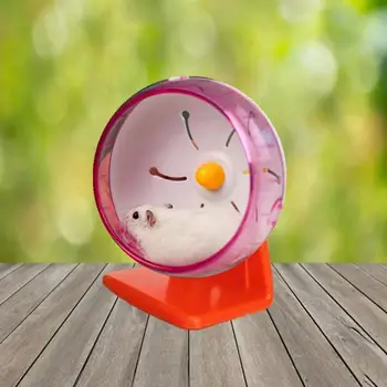 

Silent Exercise Wheel Roller with Support Toy for Pet Syrian Hamster Sports