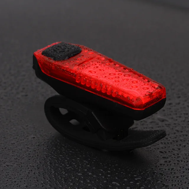 Cheap 120Lumens USB Rechargeable Bicycle Rear Light Cycling LED Taillight Waterproof MTB Road Bike Tail Light Back Lamp for Bicycle