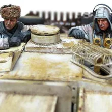 1/35 статуэтка в виде Пособия по немецкому языку Stug Crew 2 шт./компл. модель Наборы