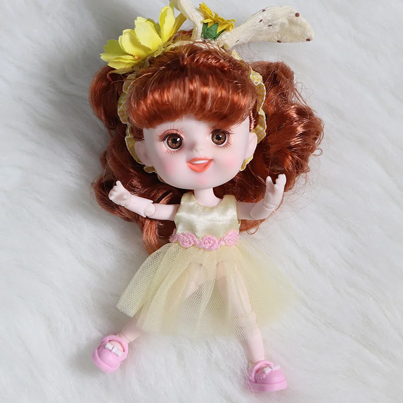 Наряд для 1/12 BJD милое платье костюм для 15 см BJD middie blyth