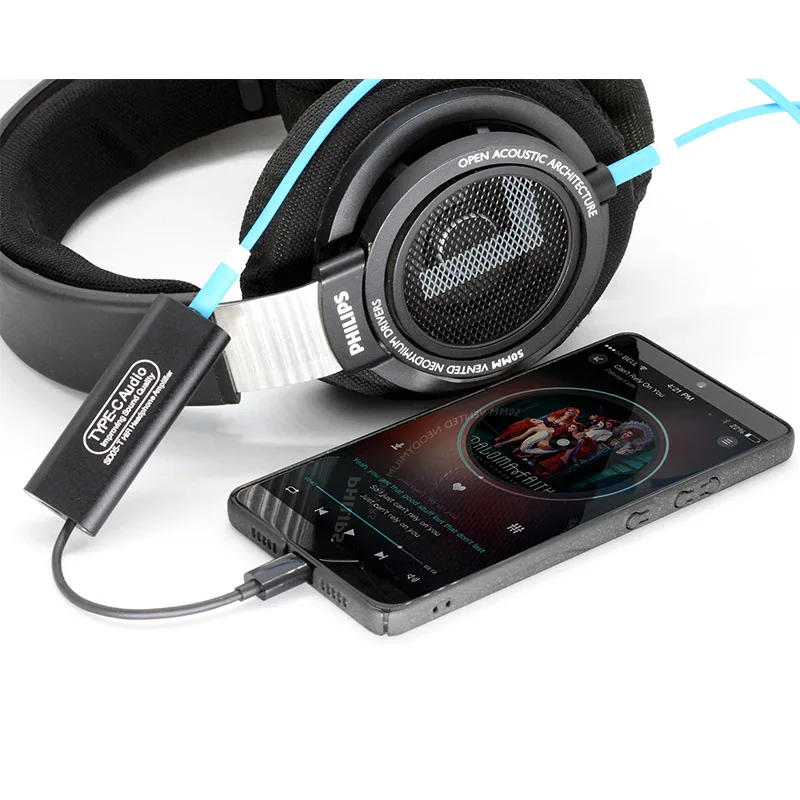 Artextreme SD05T Тип C аудио усилитель для наушников HiFi Звук Amplfier мини Портативный