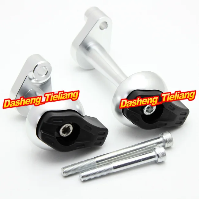 

CNC Motorcycle Stator Cover Slider Frame Crash Protector For Kawasaki VERSYS 650 2009 2010 2011 2012 Versys650, Silver Color