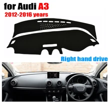 Приборной панели автомобиля Обложка Коврик для Audi A3 2012- лет правый