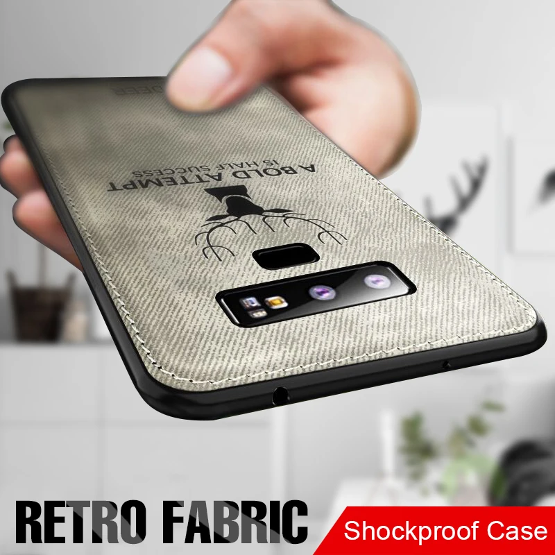 

Fabric ultra-thin soft cloth soft shell Phone Case For Samsung S8 S9 shockproof cover full Phone Case For Samsung S8 S9Plus Case