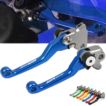 

Aluminum braking protection handle Moto Dirt Bike Pivot Brake Clutch Levers For YAMAHA WR250F WR 250F WR250 F WR 250 F 2001-2015