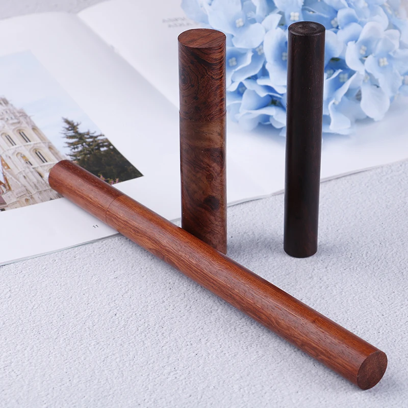 

1 Pc Natural Wood Wooden Incense Stick Tube Holder Home Fragrances For Sleep Health hot sale