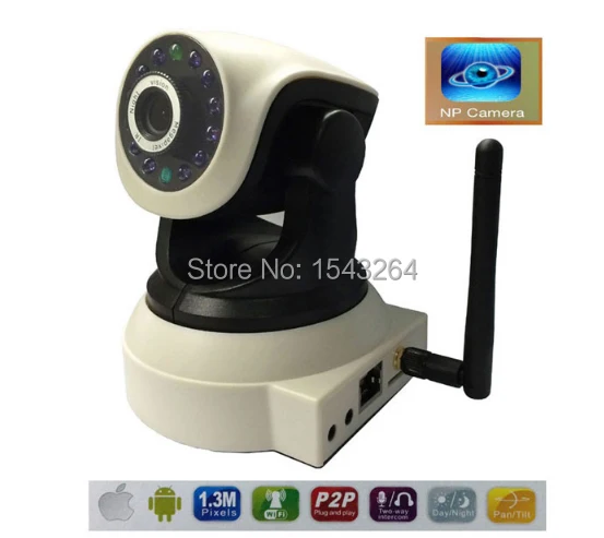 

720P TF-Card IP wireless Camera Support 2-Way Intercom for smart home life with PTZ 360/120 baby monitor Mobile Remote Camera